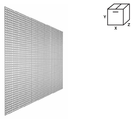 Сетка алюминиевая для панорамных панелей