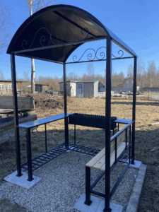 Мангал-беседка